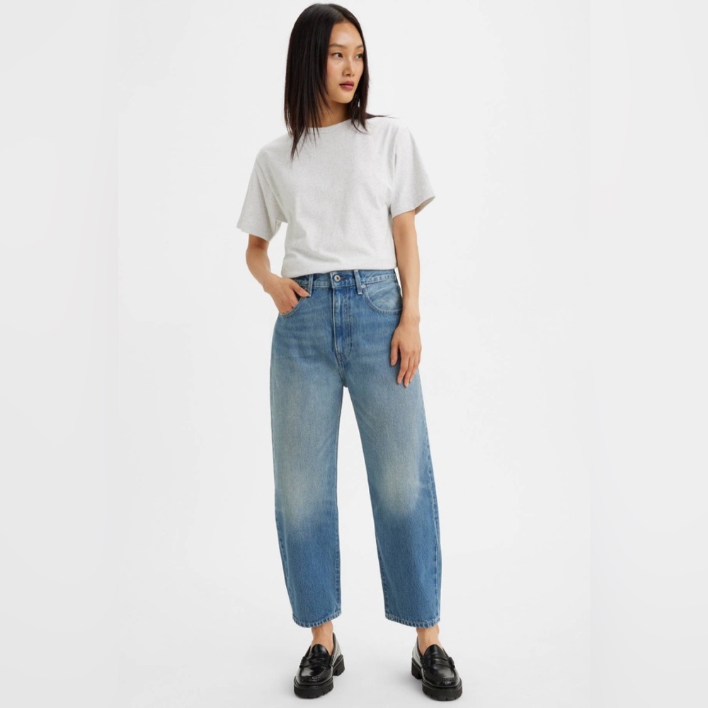 Levi’s Made & Crafted Barrel Jean in Brook Blue, 28